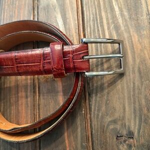Remo Tulliani Italian Calfskin Belt 34